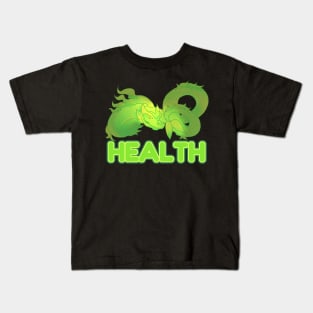 Money Wish Smole Illustration for this next new year 2024 of earth green dragon Kids T-Shirt